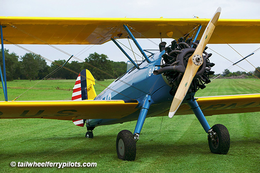 © herblingl.com,  Stearman ferried by tailwheel ferry pilot Herb Lingl to California, AHLC2010